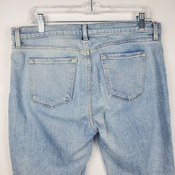 J BRAND cropped Ellis love cat light wash Denim ankle jeans Womens 30 Casual - Picture 7 of 9